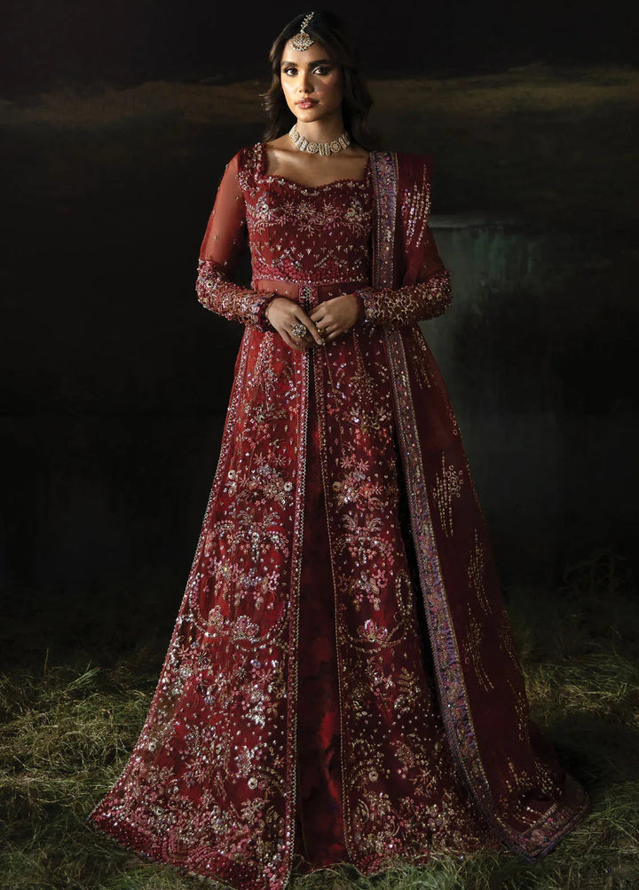 Hayat by Afrozeh Embroidered Suit Unstitched 3 Piece AF24HW AFH-24-02 Anaya - Formal Collection