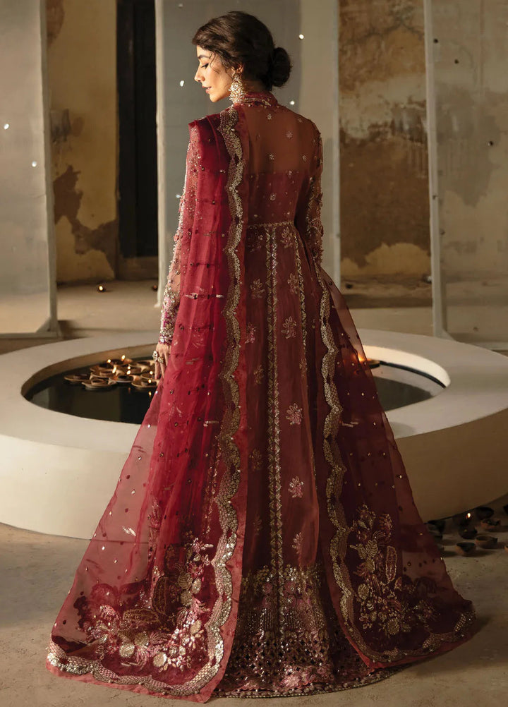 Hayat by Afrozeh Embroidered Suit Unstitched 3 Piece AF24HW AFH-24-04 Mehreen - Formal Collection