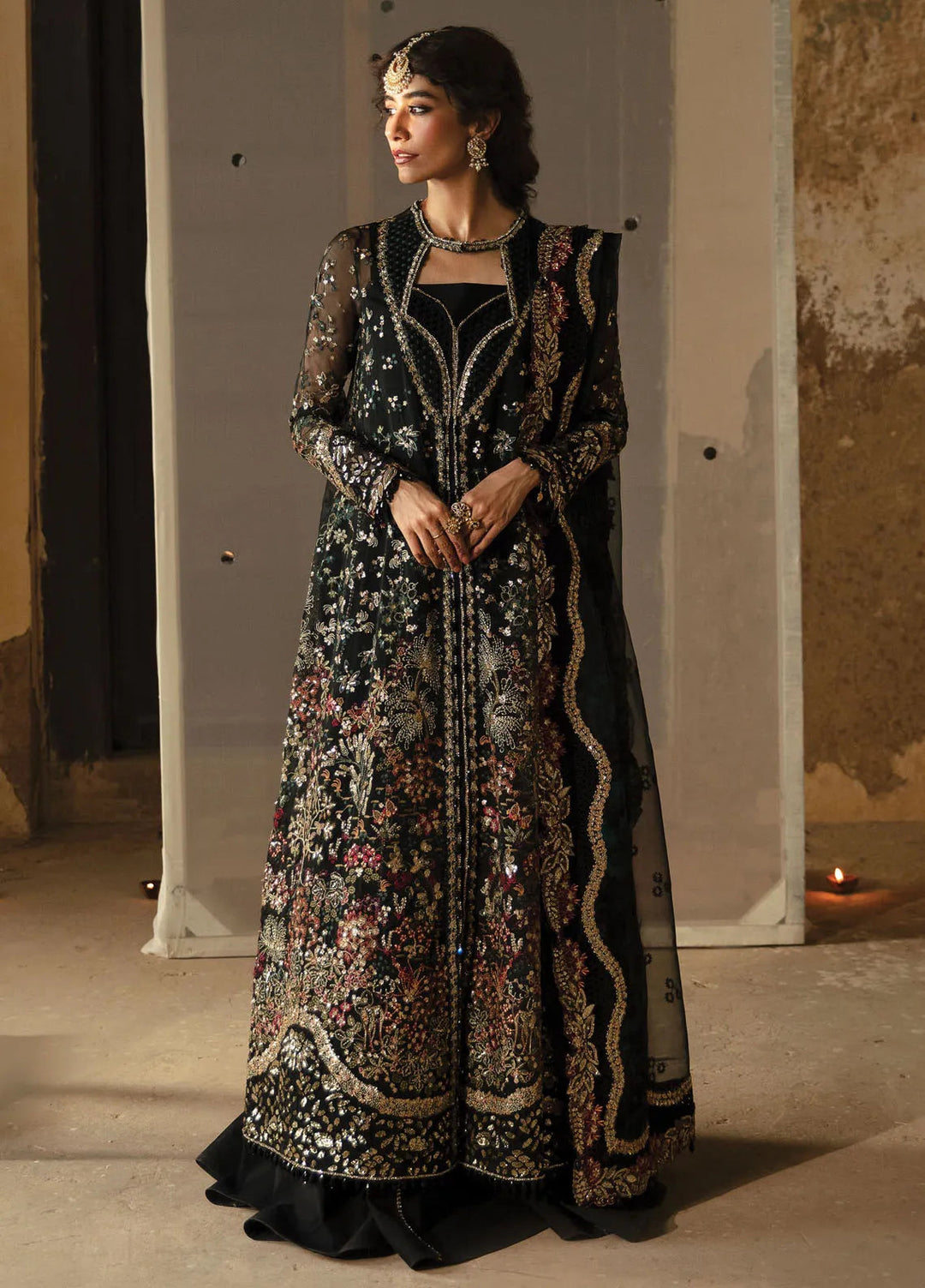 Hayat by Afrozeh Embroidered Suit Unstitched 3 Piece AF24HW AFH-24-08 Meera - Formal Collection