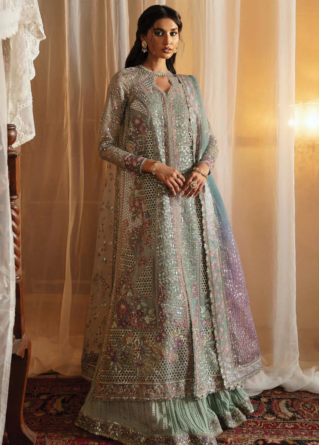 Hayat by Afrozeh Embroidered Suit Unstitched 3 Piece AF24HW AFH-24-10 Tara - Formal Collection