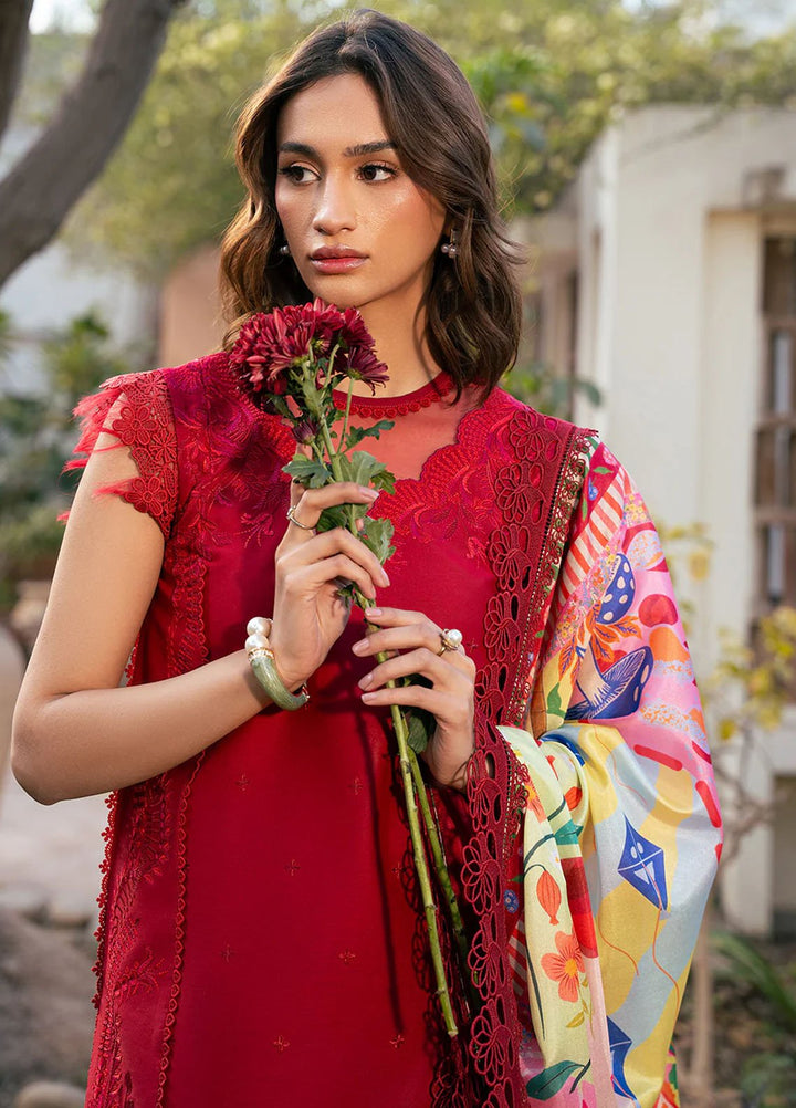 Hazel by Bin Ilyas Embroidered Lawn Suits Unstitched 3 Piece BI25HZ 2071B - Summer Collection