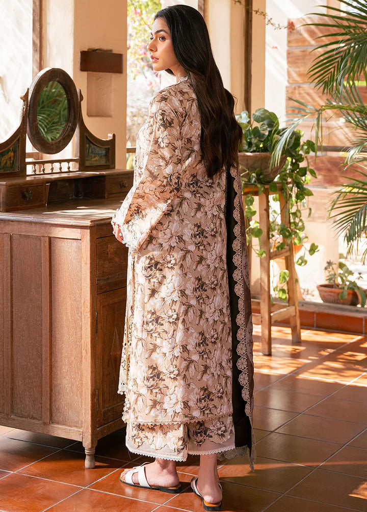 Hazel by Bin Ilyas Embroidered Lawn Suits Unstitched 3 Piece BI25HZ 2075B - Summer Collection