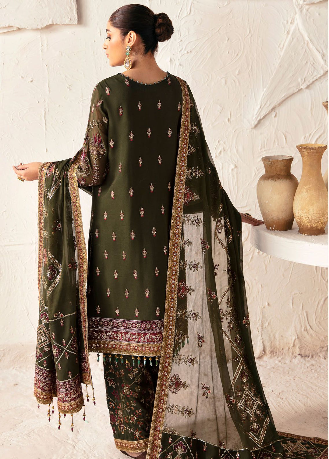 Heer By Alizeh Embroidered Chiffon Suit Unstitched 3 Piece AFB24HF 05-Kanza - Luxury Formal Collection
