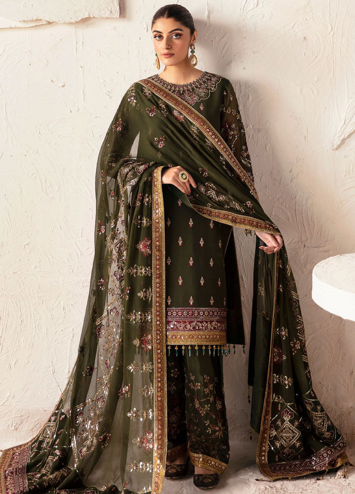 Heer By Alizeh Embroidered Chiffon Suit Unstitched 3 Piece AFB24HF 05-Kanza - Luxury Formal Collection