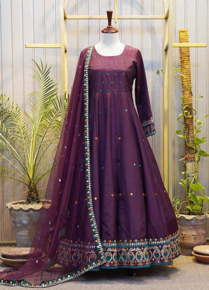 Uzman Yasen Silk Luxury Pret 3 Piece Dress NOORMAH