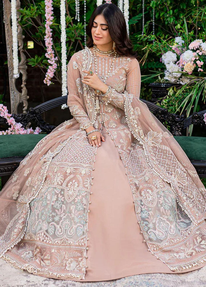 Heeriye By Izel Embroidered Organza Suits Unstitched 4 Piece IZL23HR HF-1058 Sawariya - Festive Collection