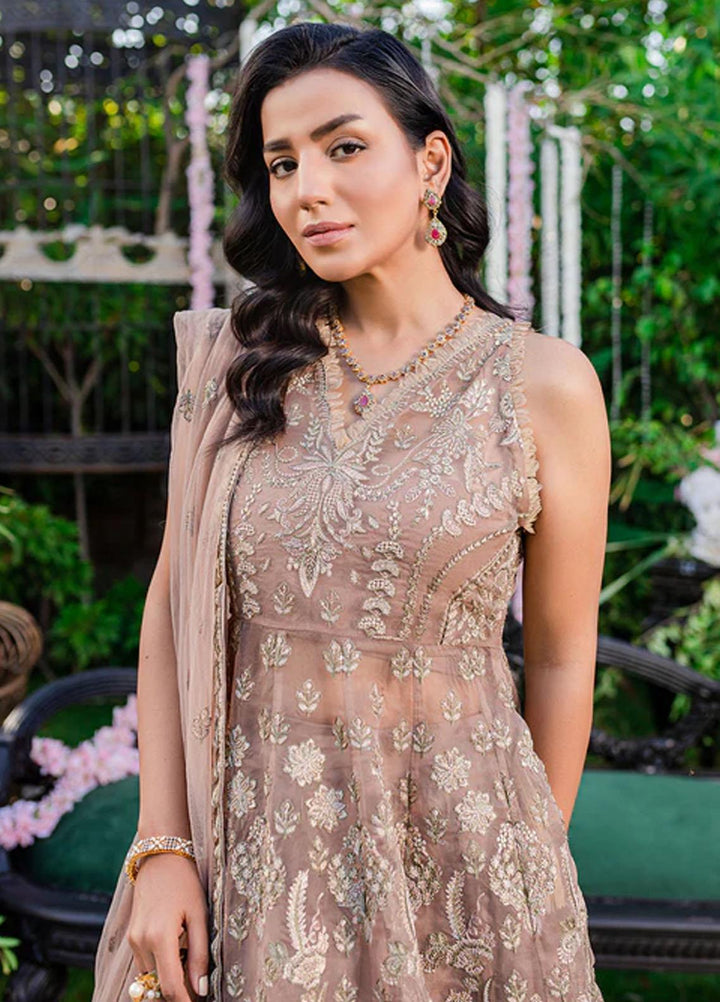 Heeriye By Izel Embroidered Organza Suits Unstitched 4 Piece IZL23HR HF-1061 Madno - Festive Collection