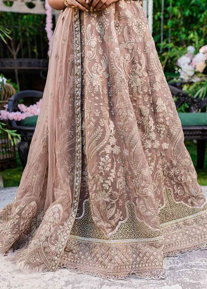 Heeriye By Izel Embroidered Organza Suits Unstitched 4 Piece IZL23HR HF-1061 Madno - Festive Collection