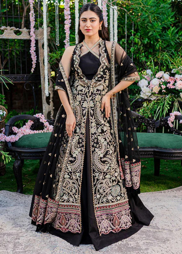 Heeriye By Izel Embroidered Organza Suits Unstitched 4 Piece IZL23HR HF-1062 Surmaya - Festive Collection