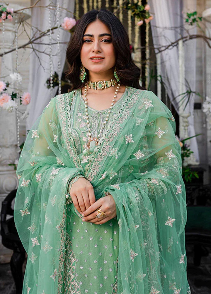 Heeriye By Izel Embroidered Chiffon Suits Unstitched 4 Piece IZL23HR HF-1064 Sakhi - Festive Collection