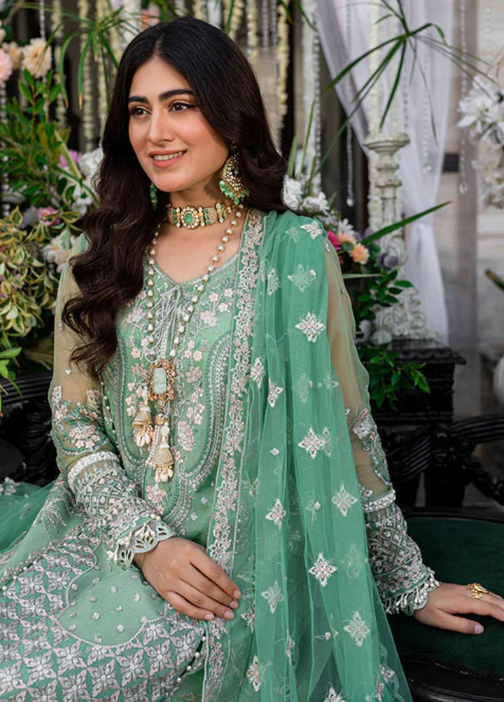 Heeriye By Izel Embroidered Chiffon Suits Unstitched 4 Piece IZL23HR HF-1064 Sakhi - Festive Collection