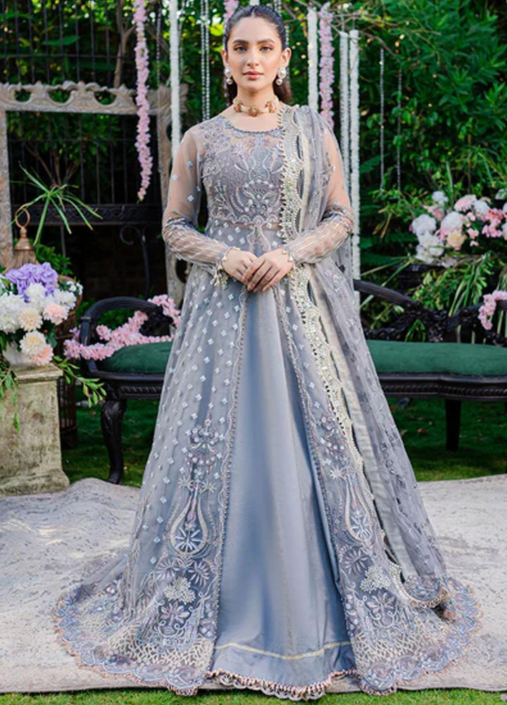 Heeriye By Izel Embroidered Net Suits Unstitched 4 Piece IZL23HR HF-1069 Jashn E Bahara - Festive Collection