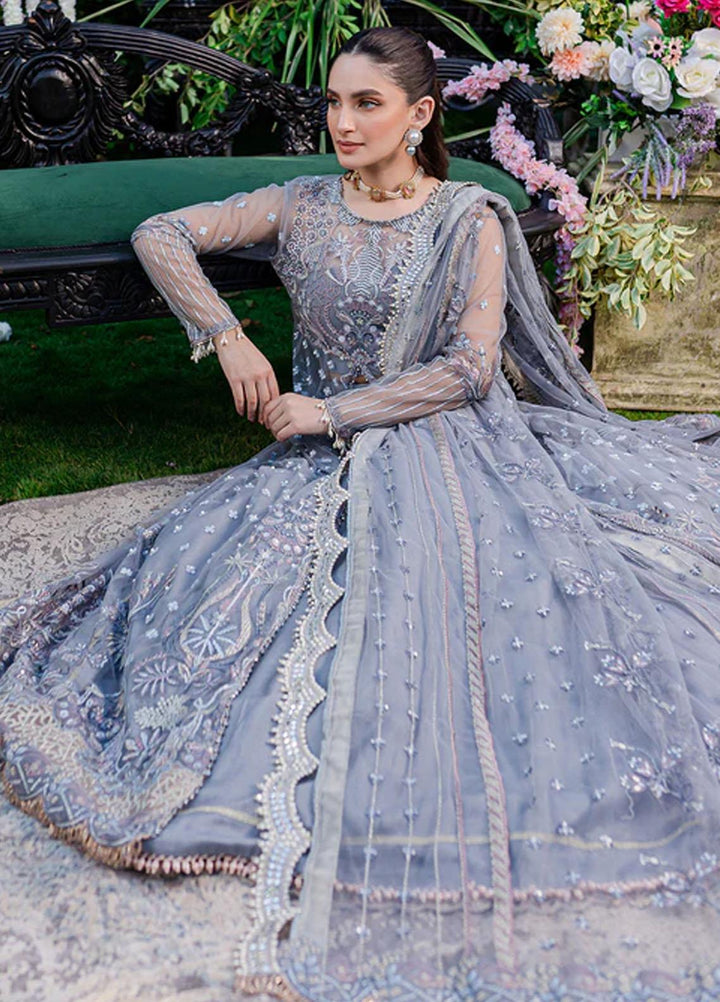 Heeriye By Izel Embroidered Net Suits Unstitched 4 Piece IZL23HR HF-1069 Jashn E Bahara - Festive Collection