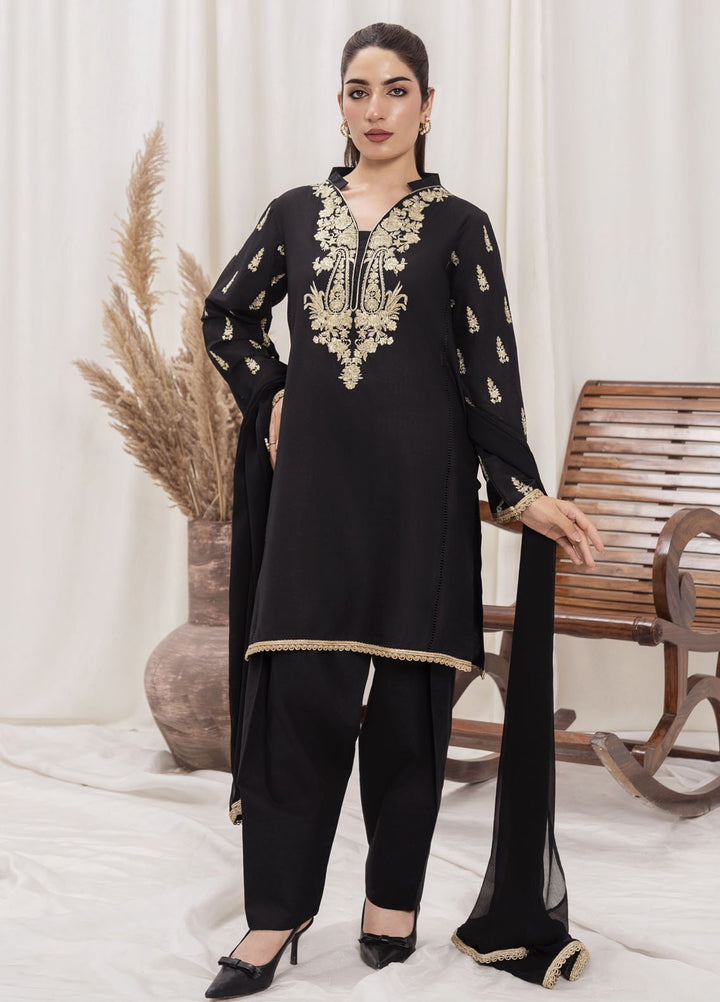 HEM Pret Embroidered Lawn 3 Piece Suit Star Gold