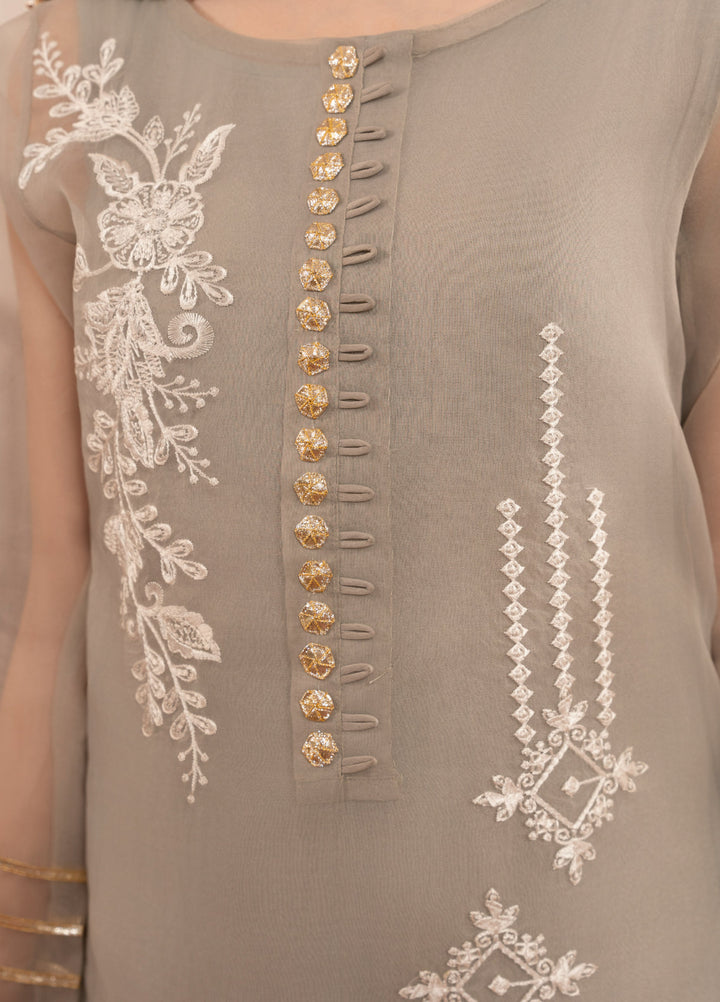 HEM Pret Embroidered Organza 3 Piece Suit Amal