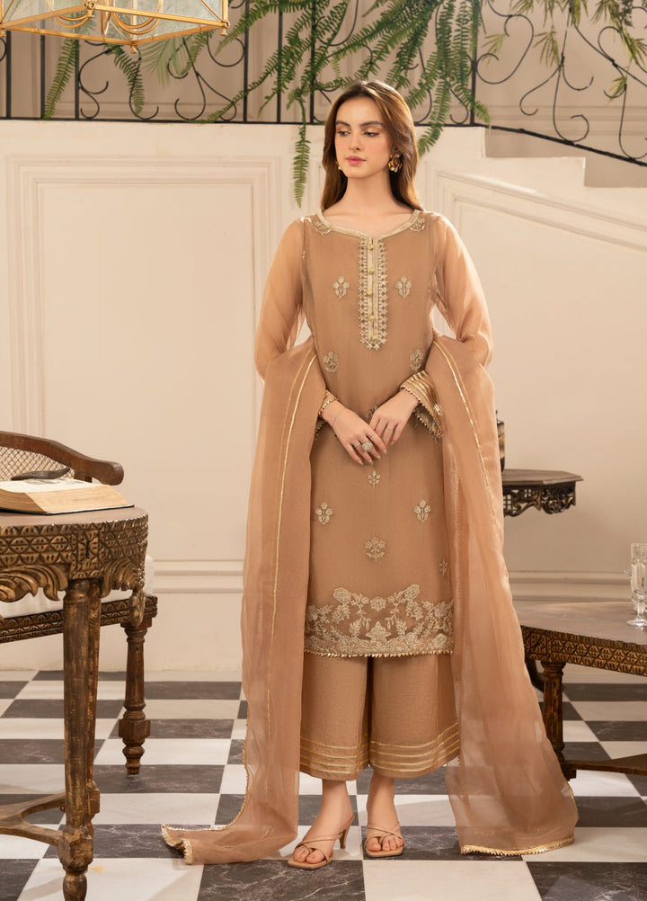 HEM Pret Embroidered Organza 3 Piece Suit Sara