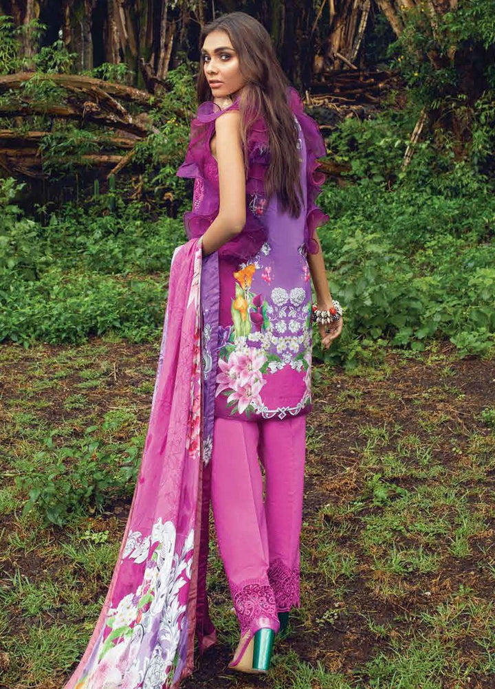 Hemline By Mushq Embroidered Chikankari Suits Unstitched 3 Piece MQ21H 03 Ethereal Beauty - Spring / Summer Collection