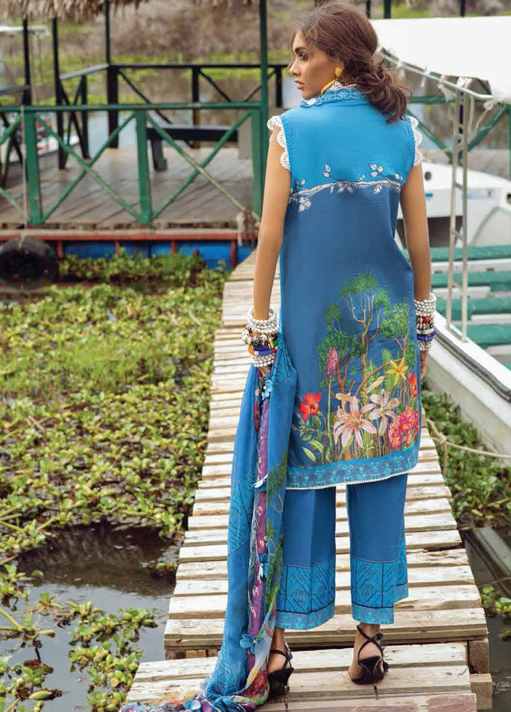 Hemline By Mushq Embroidered Chikankari Suits Unstitched 3 Piece MQ21H 05 Daydream - Spring / Summer Collection