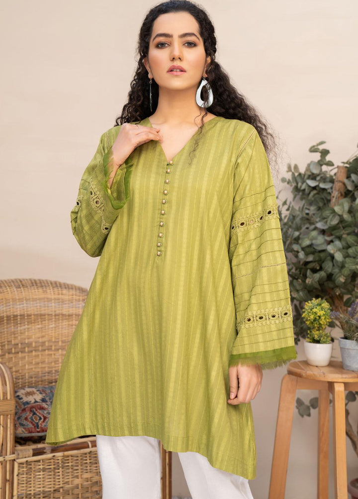 HemStitch Casual Pret  Lawn Kurti HS22BL Mawara