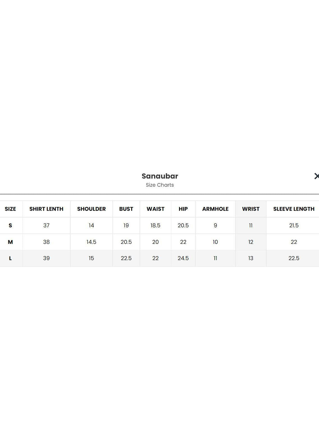 HemStitch Casual Pret  Lawn Kurti HS22BL Sanaubar