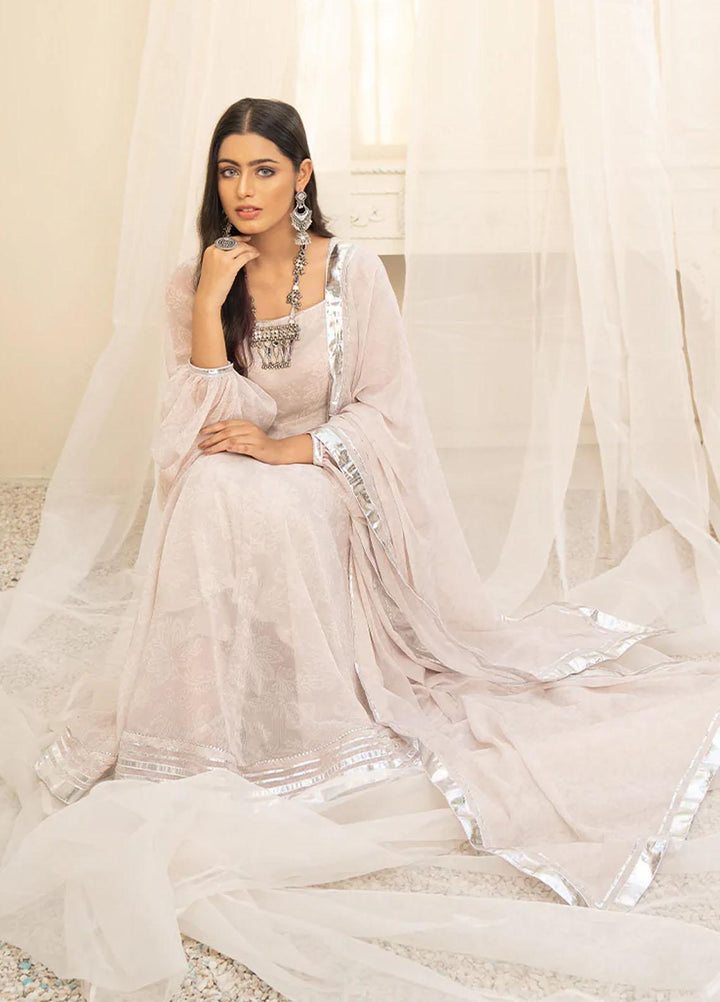 HemStitch Luxury Pret  Chiffon 3 Piece Dress HST22PE Amara PE-06