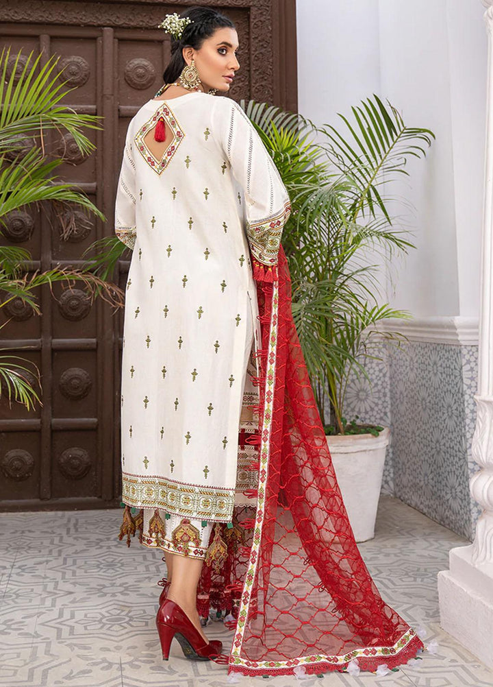 HemStitch Pret Embroidered Lawn 3 Piece Suit HV-01 Golnar