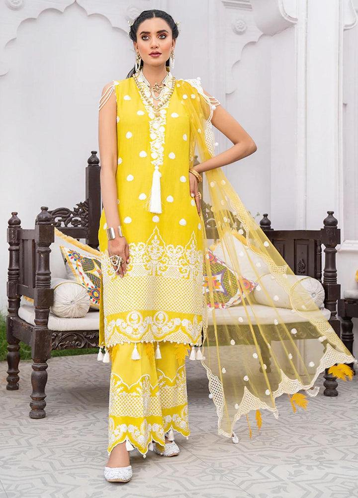 HemStitch Pret Embroidered Lawn 3 Piece Suit HV-06 Amaya