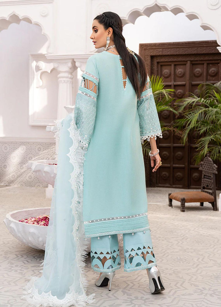 HemStitch Pret Embroidered Lawn 3 Piece Suit HV-07 Esra