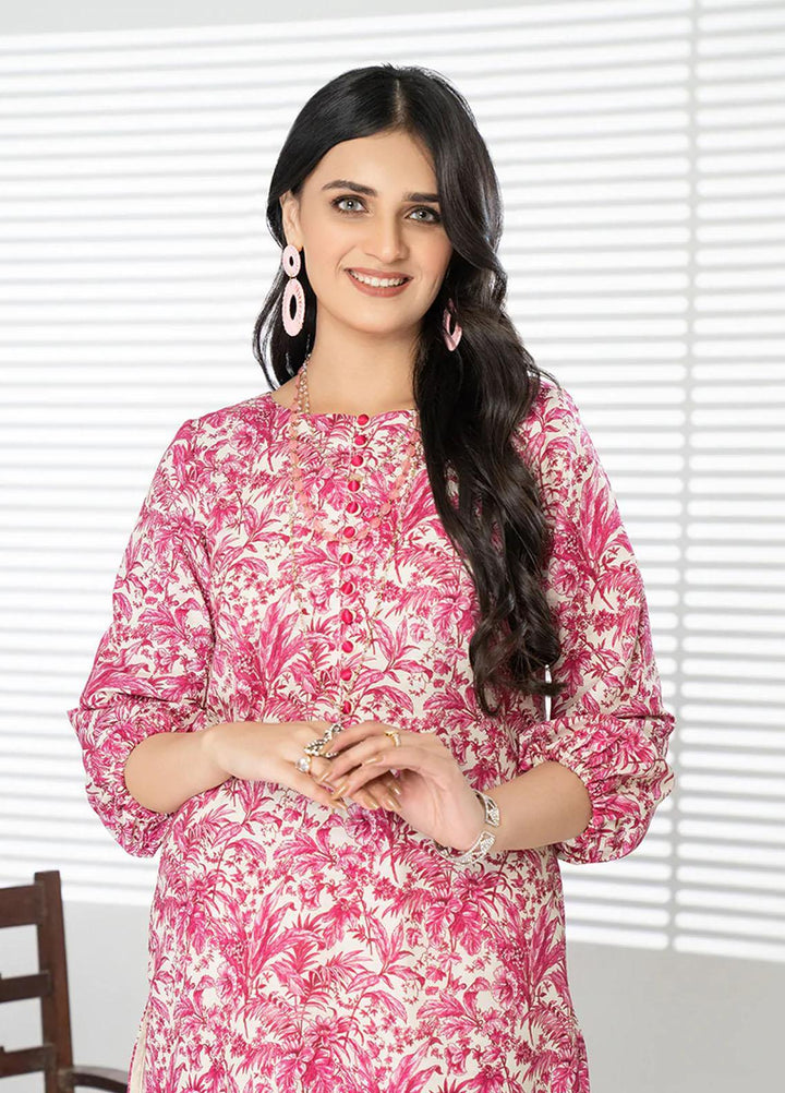 HemStitch Casual Pret  Khaddar 2 Piece Suit HST22WP Mina