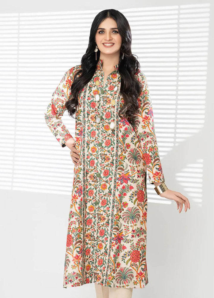 HemStitch Casual Pret  Khaddar 2 Piece Suit HST22WP Bella