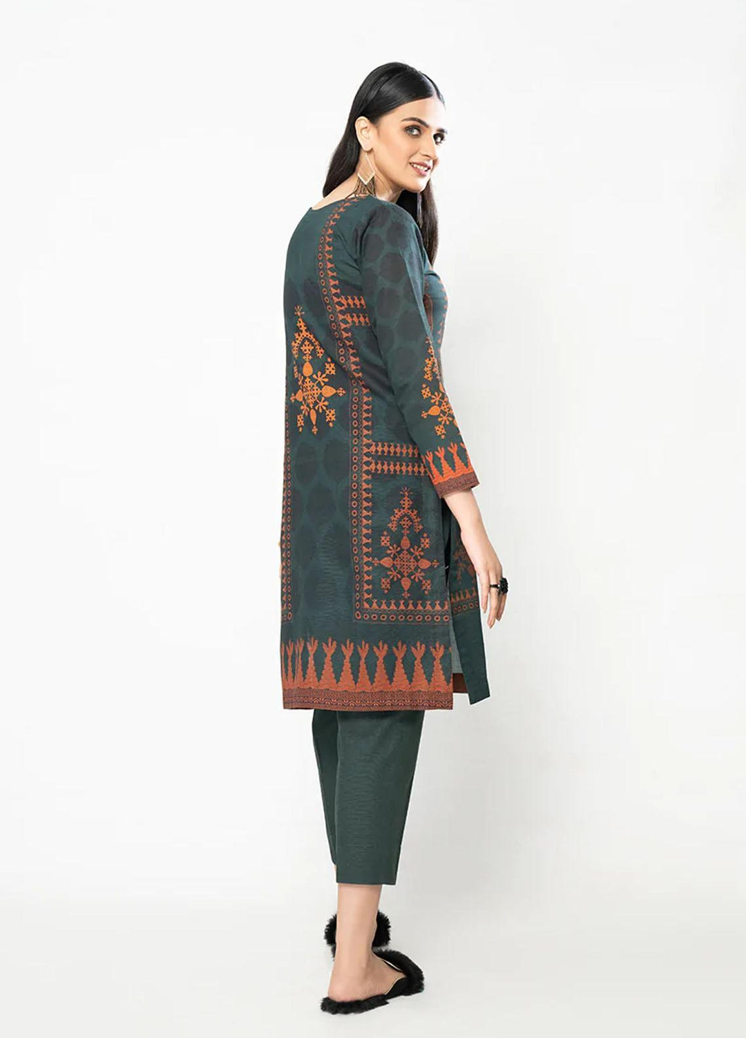 HemStitch Casual Pret  Khaddar 2 Piece Suit HST22WP Emily