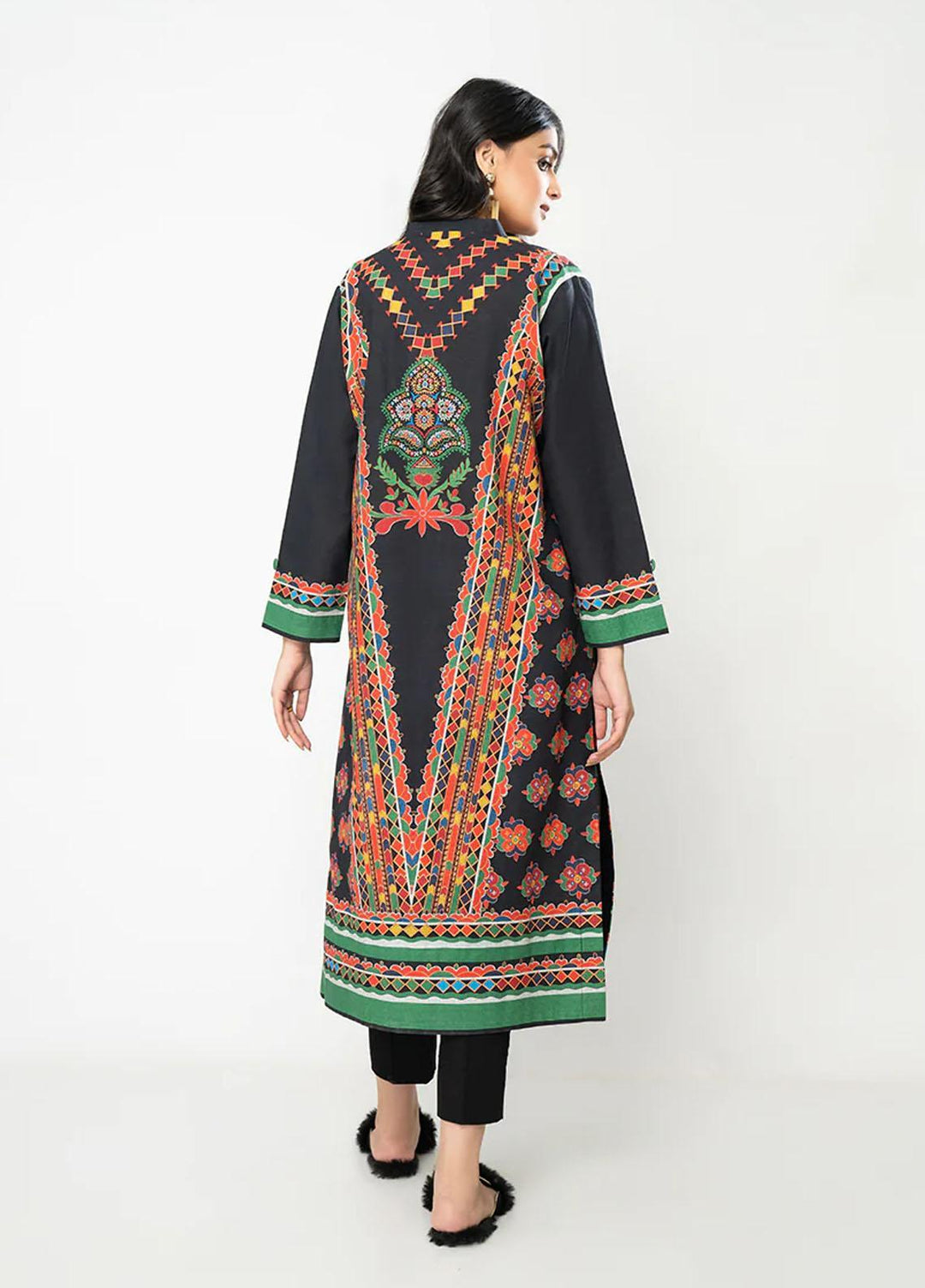 HemStitch Casual Pret  Khaddar 2 Piece Suit HST22WP Kiara