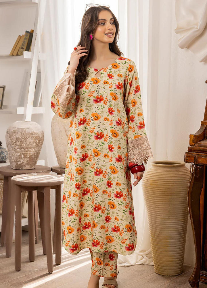 Esra Fashion Pret Casual Viscose 2 Piece Suit HDW-23-04