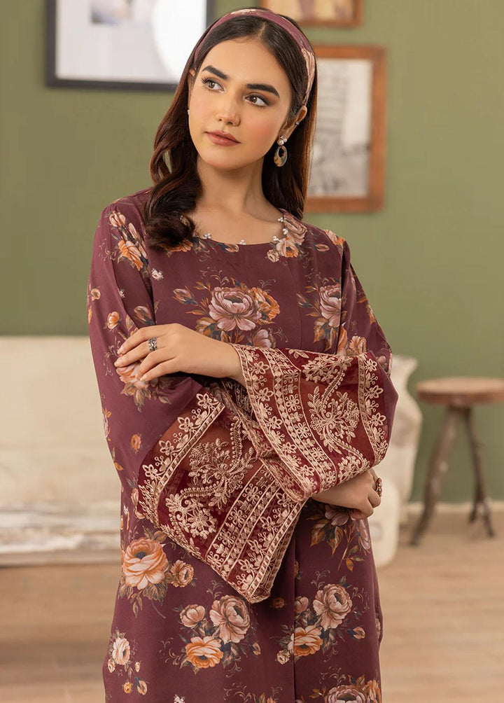 Esra Fashion Pret Casual Viscose 2 Piece Suit HDW-23-05