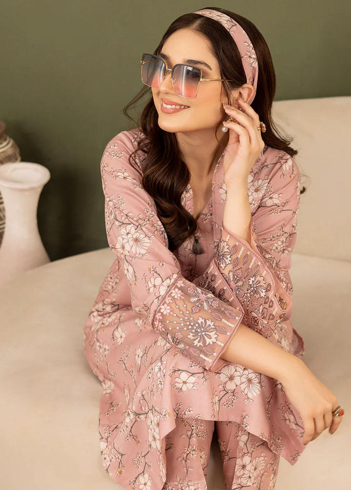 Esra Fashion Pret Casual Viscose 2 Piece Suit HDW-23-07