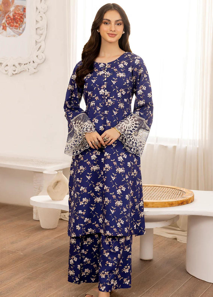 Esra Fashion Pret Casual Viscose 2 Piece Suit HDW-23-10