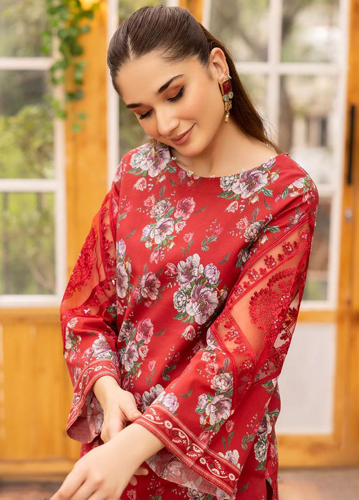Esra Fashion Pret Embroidered Lawn 2 Piece Suit HD-23-23
