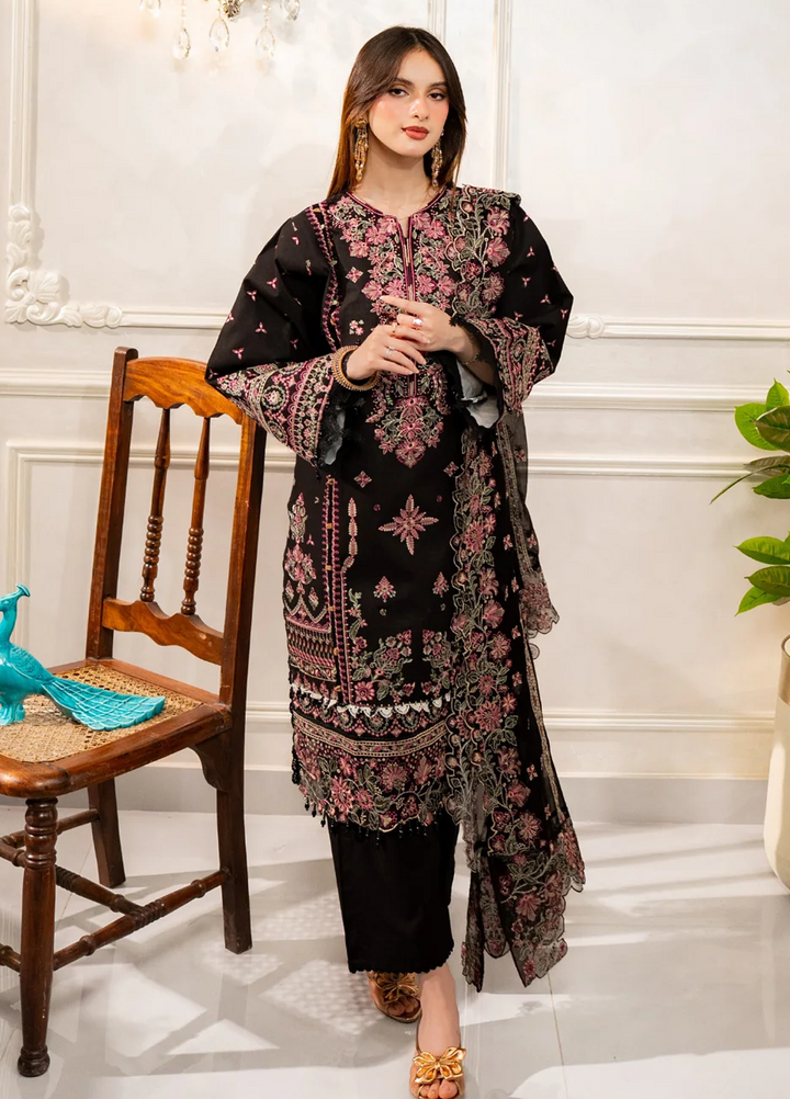 Aria By Meerak RTW Embroidered Lawn 3 Piece Suit Lael Festive Collection