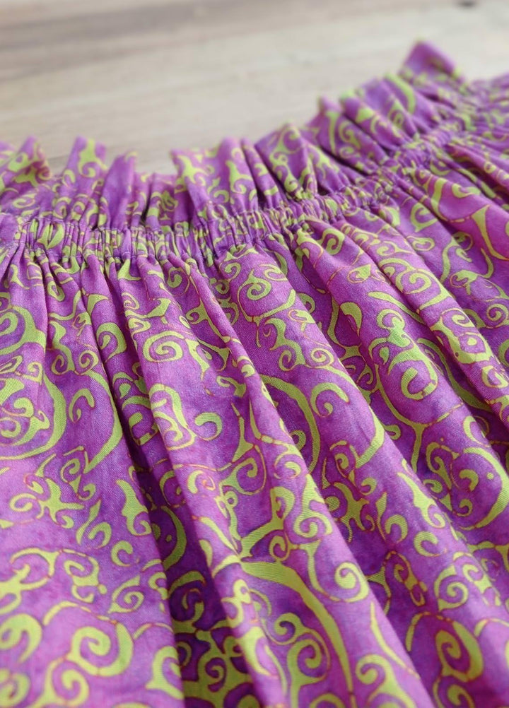 Hiba Clothing Lawn Casual Girls 2 Piece Suit -  HBT-102 VIOLET