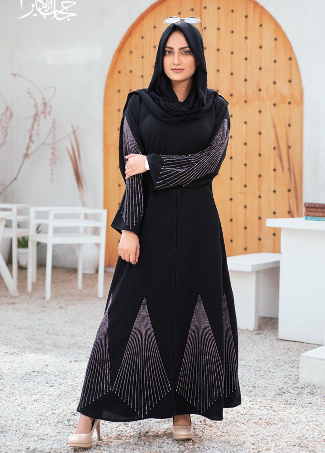 Hijab ul Ameer  Nida Casual Abaya Glitter