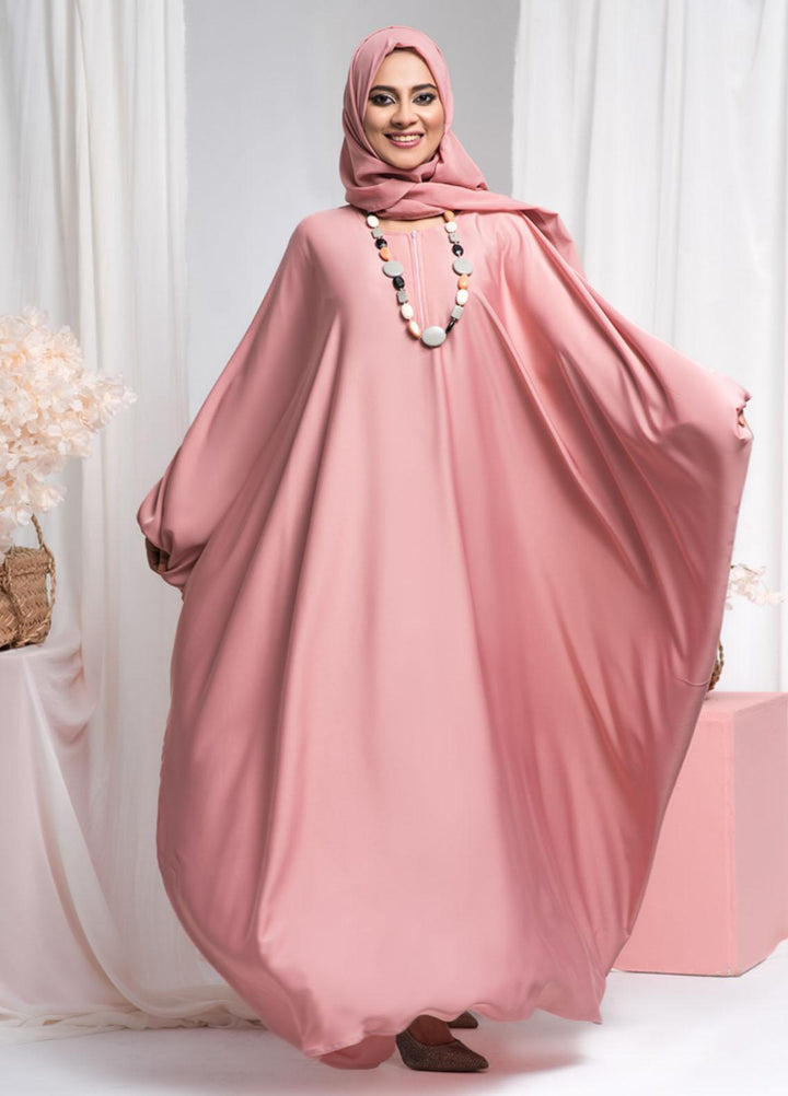 Hijab ul Ameer  Nida Casual Abaya JS-847 Butterfly