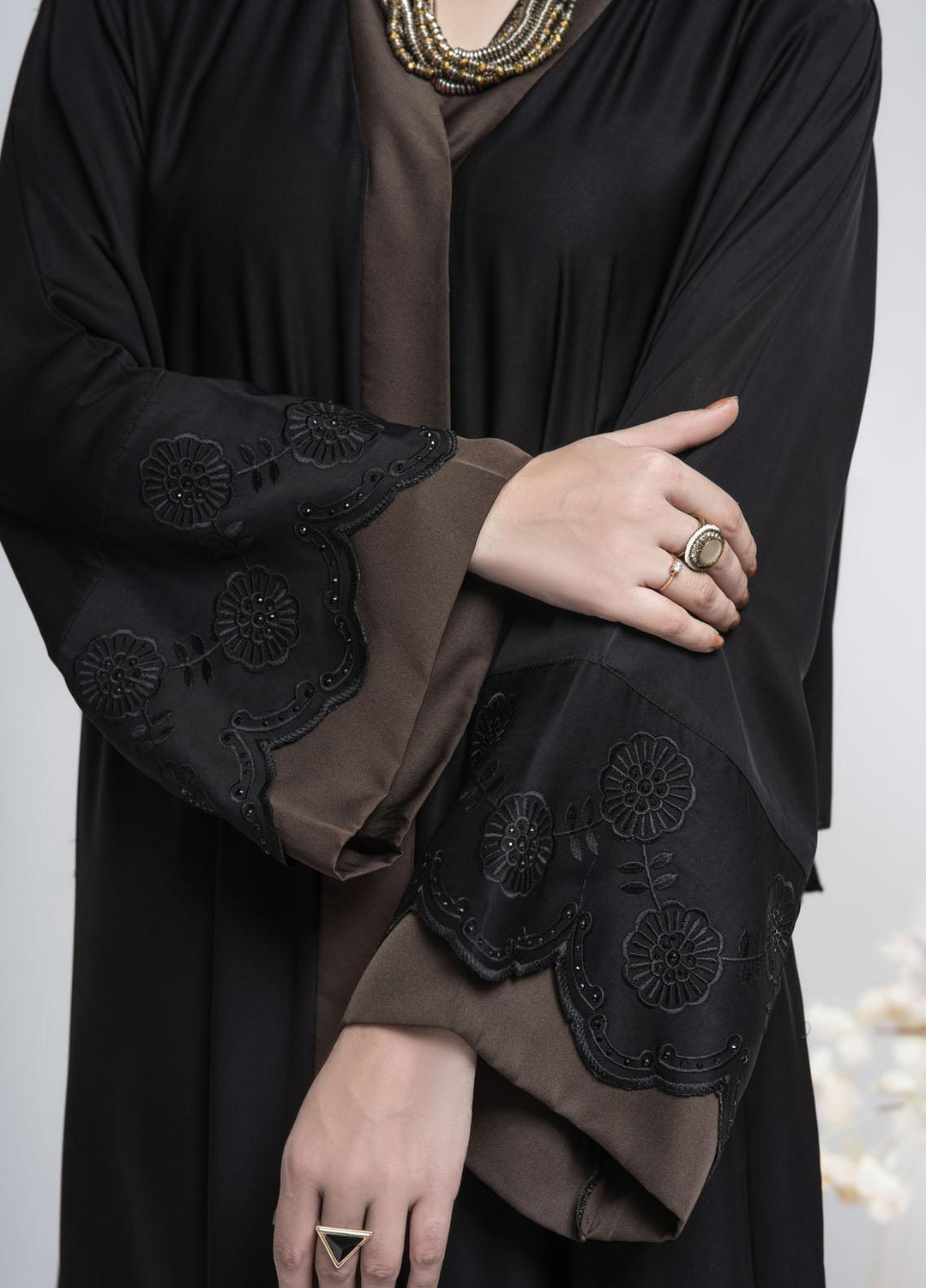 Hijab ul Ameer  Nida Casual Abaya JS-855 Graceful Gazelle