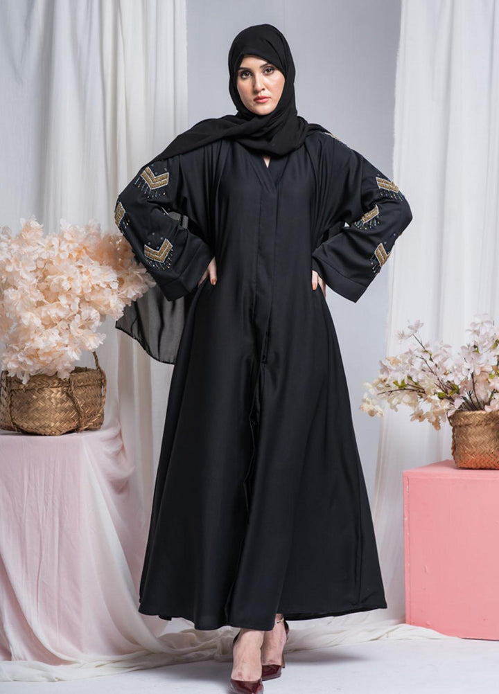 Hijab ul Ameer  Nida Casual Abaya JS-863 Aroosa