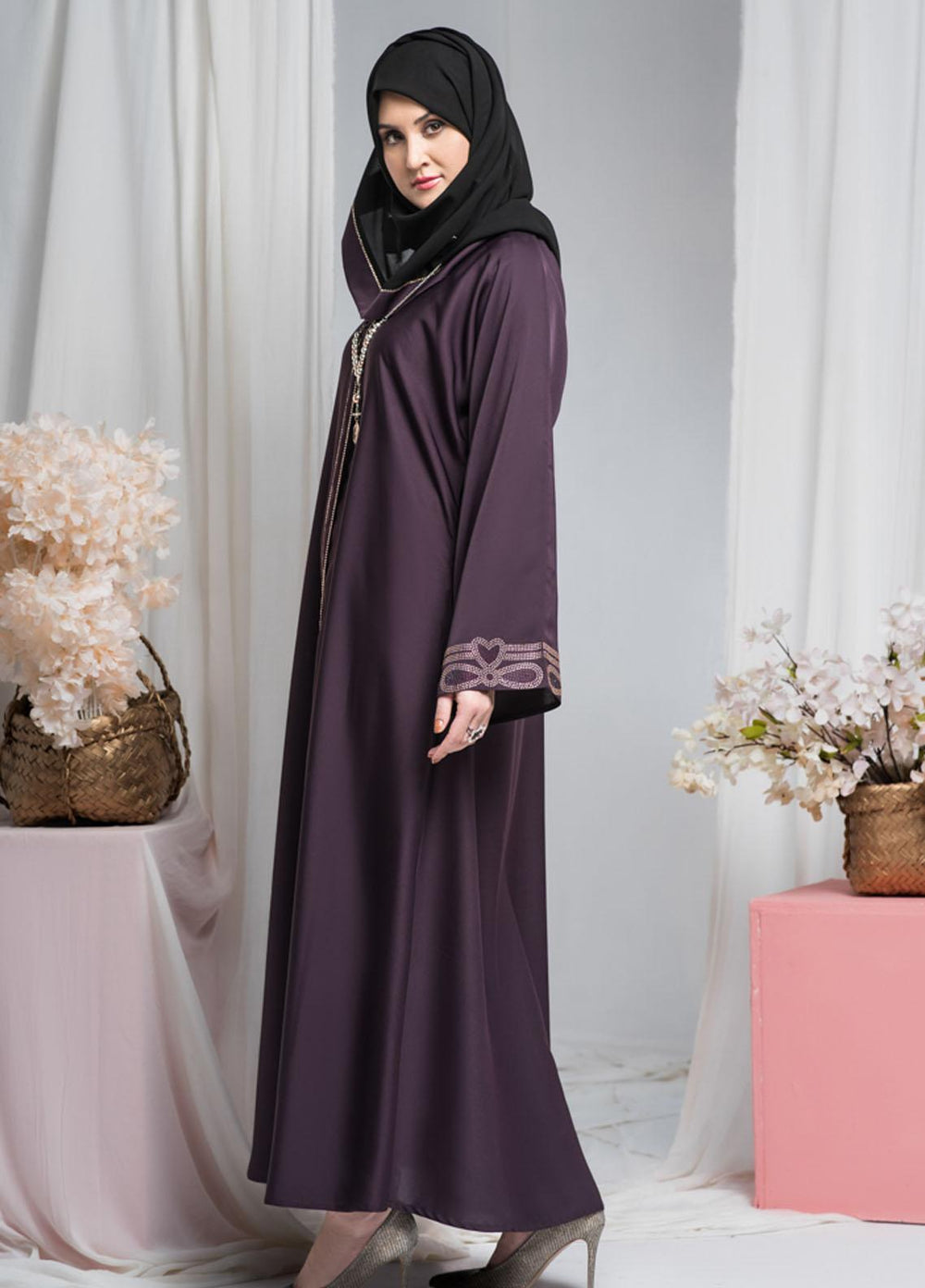 Hijab ul Ameer  Nida Casual Abaya JS-864 Shahposh