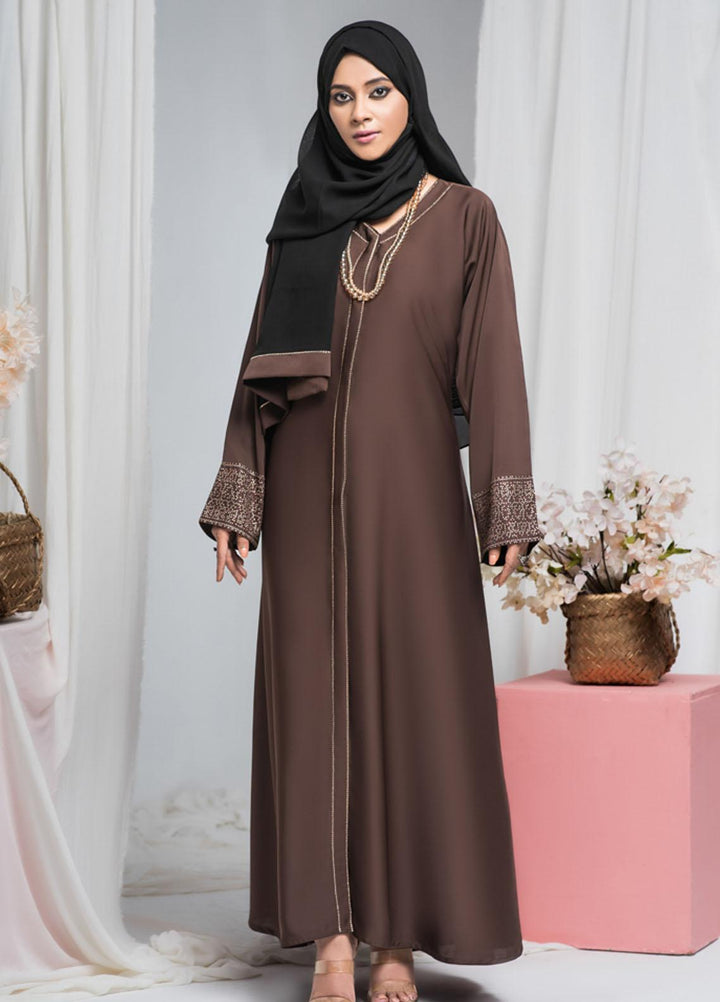 Hijab ul Ameer  Nida Casual Abaya JS-865 Noir
