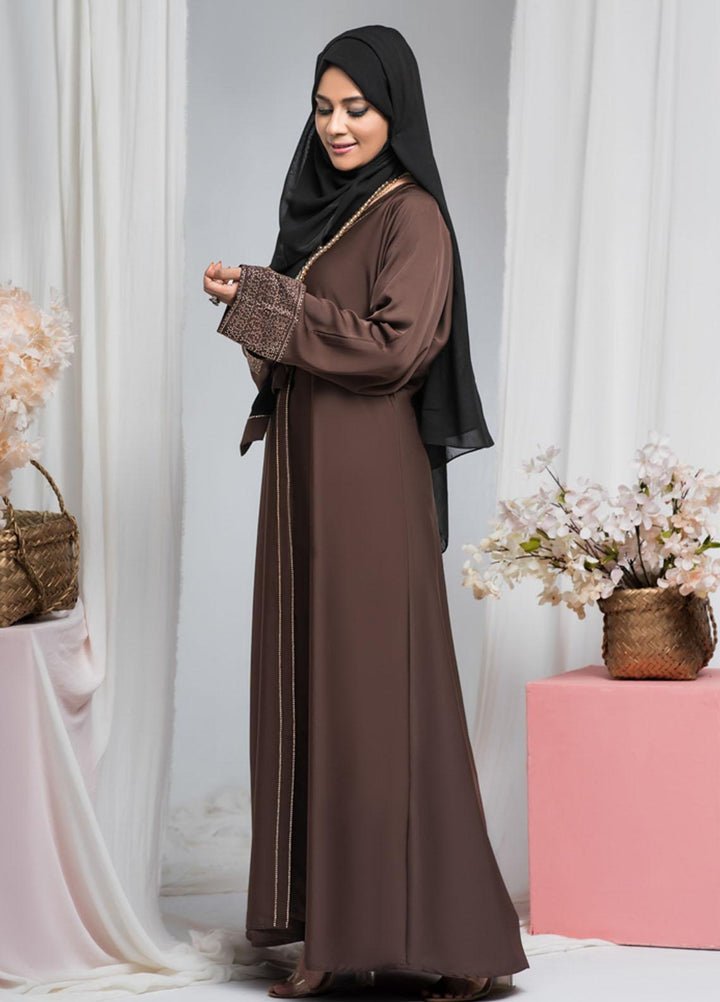 Hijab ul Ameer  Nida Casual Abaya JS-865 Noir