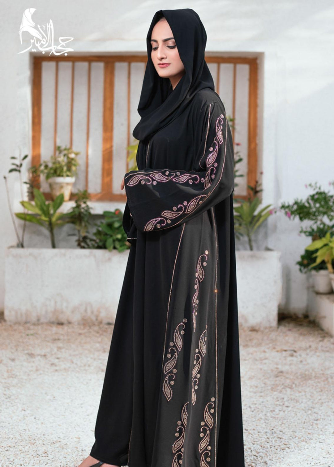 Hijab ul Ameer  Nida Casual Abaya JS-929 Royal Twilight