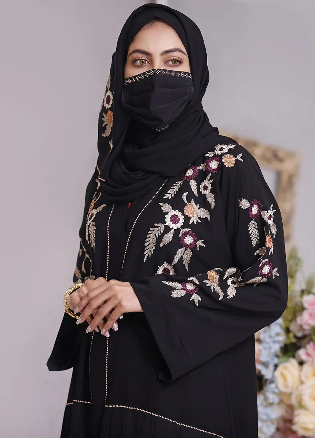 Hijab ul Ameer Pret Casual  Abaya Black Daze