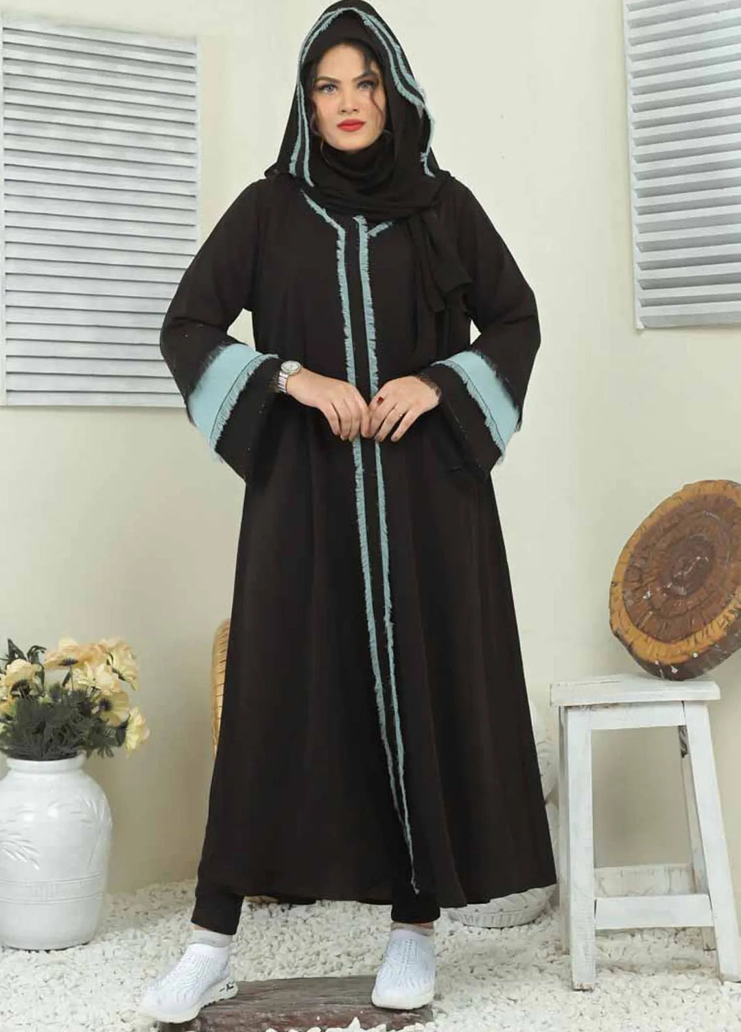 Hijab ul Ameer Pret Casual  Abaya Rubab Abaya