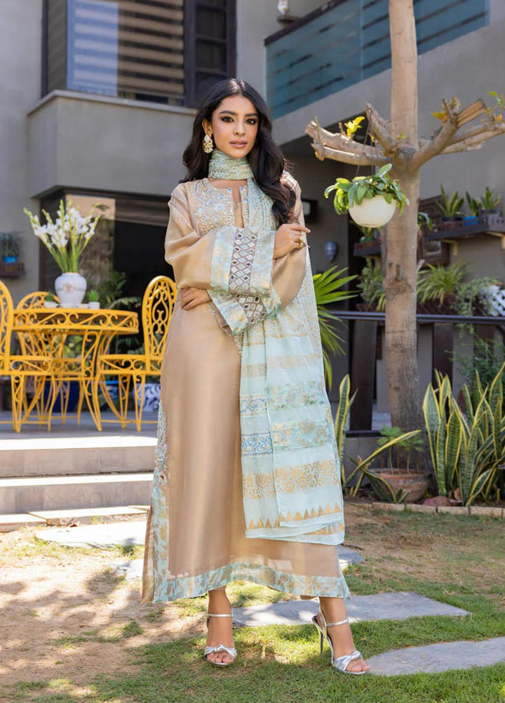 Hue Luxury Pret  Silk 3 Piece Dress HUE23ME LIANA